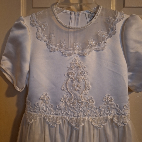 No brand communion  - flower girl dress size 12.5 - Picture 2 of 14